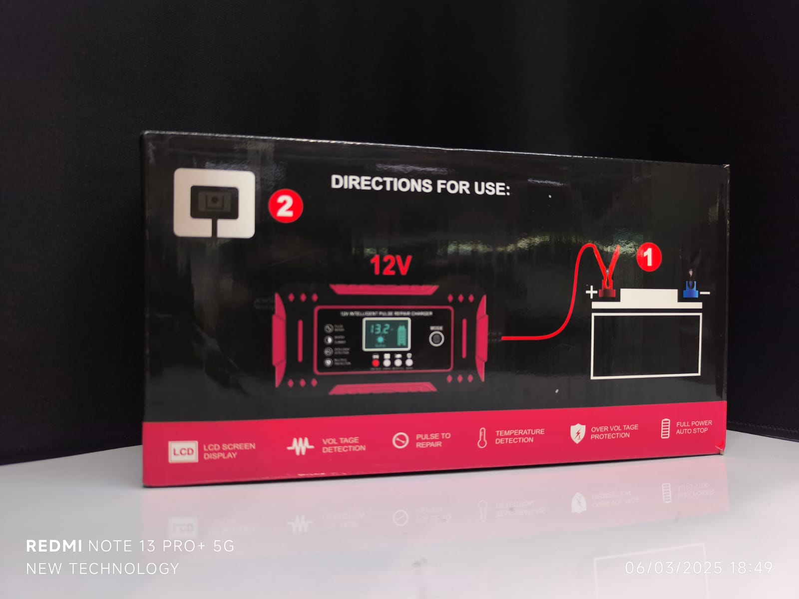 CARGADOR,INICIADOR DE BATERIA 12V